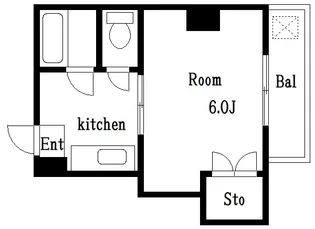 全観スカイハイツ【3階】の間取り