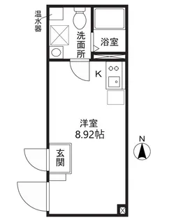 ルーナクレシェンテ馬込【3階】の間取り