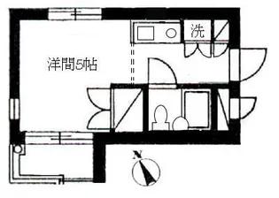 NHMビル【3階】の間取り