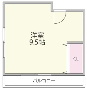 Blue Terrace【2階】の間取り