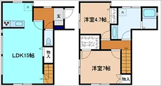 エバーグリーンの間取り