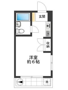 シミズコーポ【2階】の間取り