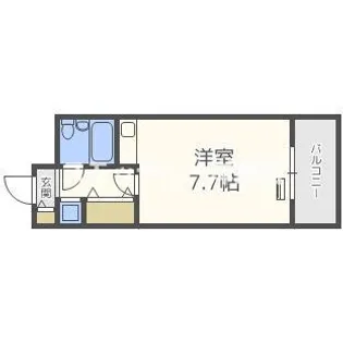 朝日プラザ岸里パサージュ【1階】の間取り