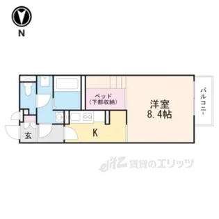 ミランダ阿星2【1階】の間取り