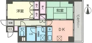 メゾン曙【1階】の間取り