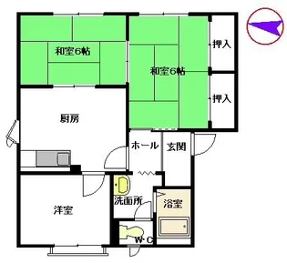 アルカディアヒルズ C棟【1階】の間取り