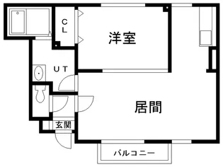 セジュール松原【1階】の間取り