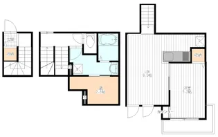 コーポ萩【2階】の間取り