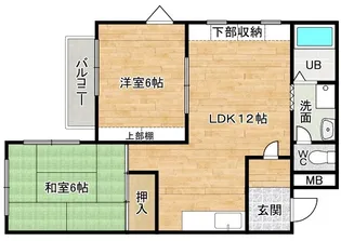 メゾンフジタ【1階】の間取り