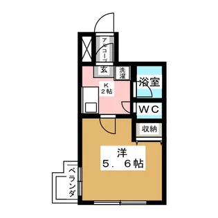 吹上タウンスクエア【4階】の間取り