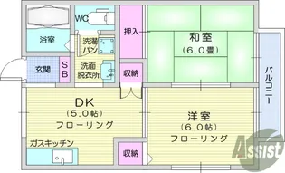 フレックスホーム【2階】の間取り