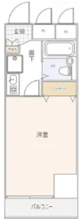 リベール国分寺【5階】の間取り