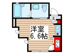 ブラウン・フラット【1階】の間取り