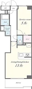 SOPHIA COURT【2階】の間取り