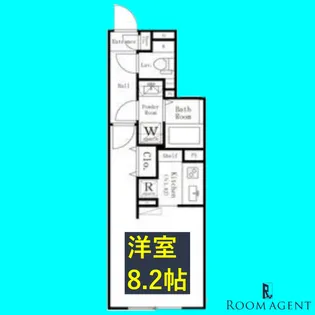 LUORE大曽根【5階】の間取り