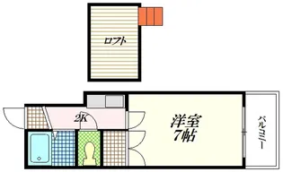 エクセレント安田D館【1階】の間取り