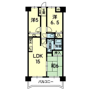 コアマンション大江東 802号【8階】の間取り