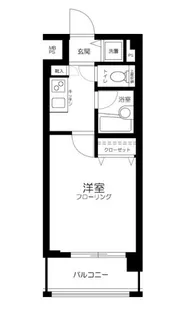 パレステュディオ文京千石パークサイド【2階】の間取り