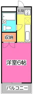 ジュネス狭山台【1階】の間取り