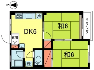 メゾン椿原【2階】の間取り