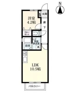 ロワイヤルIII【2階】の間取り