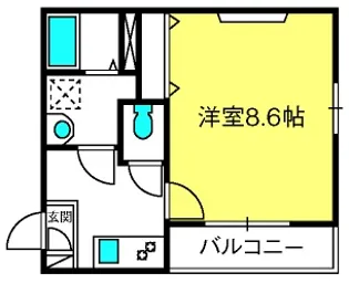 MTメゾン【1階】の間取り