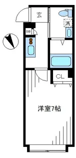 クレスト神楽坂【3階】の間取り