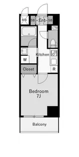 パーシモン大塚【2階】の間取り