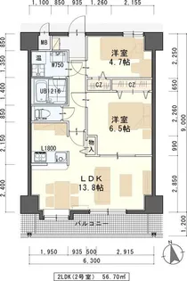Vivi【3階】の間取り