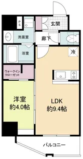 THE HUB MIYAKOJIMA【3階】の間取り