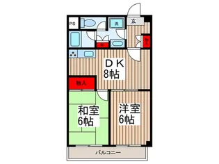ヴィラ・カルティエ【3階】の間取り