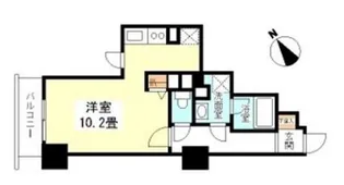 TKフラッツ渋谷【4階】の間取り