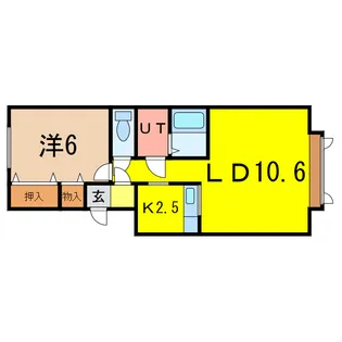 ヴィエナ【2階】の間取り