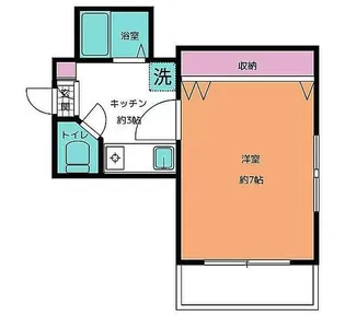 ニューバリュー西落合【3階】の間取り