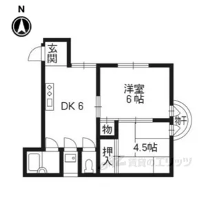 マンション丸高【2階】の間取り