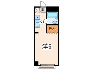 ポ-トヒルズ【2階】の間取り