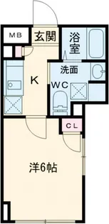 PASEO下北沢代沢II【2階】の間取り