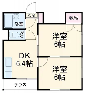 ケントハウス【1階】の間取り