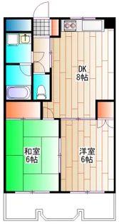メジャーモ広町【2階】の間取り