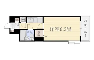 朝日プラザ高麗町306号【3階】の間取り