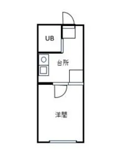 さくらハイツ1号館【1階】の間取り