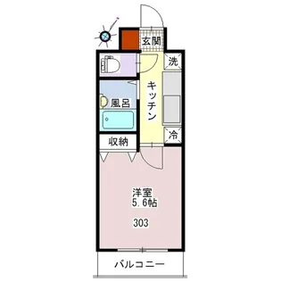 ベルプラネット【3階】の間取り