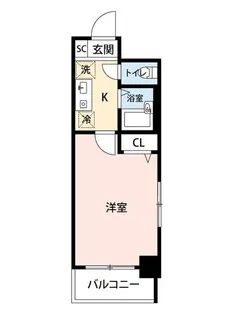 マイナビSTAYミライエ浦安北栄II(レジディア浦安II)【4階】の間取り