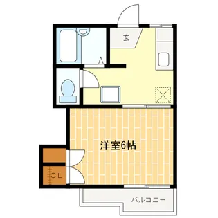 タウニィいわた【2階】の間取り