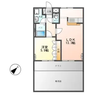 リポーズホーム(Repose home)【1階】の間取り