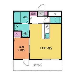 Leman Sonoyama【1階】の間取り