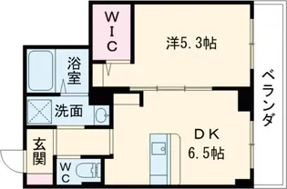 成山ビル【4階】の間取り
