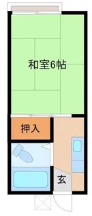 コーポエイト【2階】の間取り