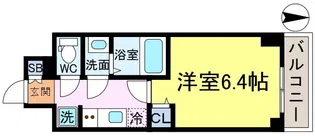 THE PASEO 新小岩II【4階】の間取り