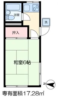 佐久間荘【1階】の間取り